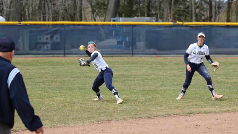 Addison Clagg Softball Drops Close Pair of Games to Gannon - Clarion Athletics