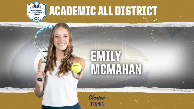 Emily Monaghan Emily McMahan Earns Academic All-District Honors - Clarion Athletics