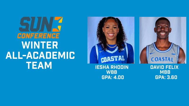 Sussie Rhodin Rhodin and Felix Named Academic All-Conference - College of Coastal Georgia