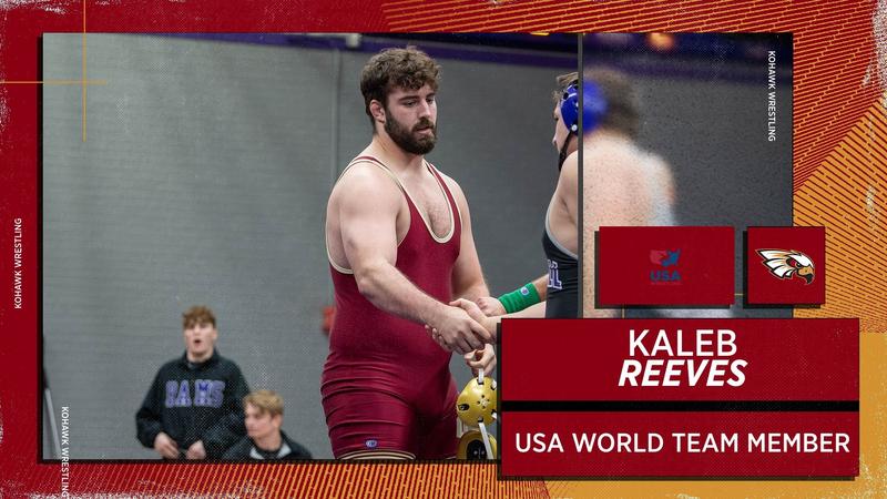 Kaleb Reeves Qualifies for USA Wrestling U23 World Team - Coe College