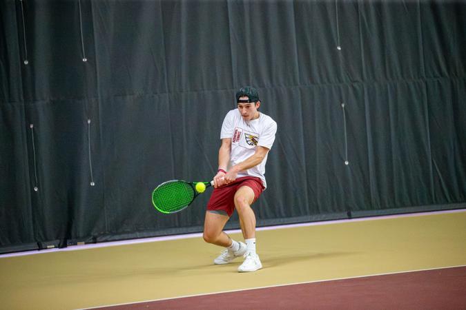 Peterson's singles win clinches 5-4 victory over UW-Superior - Coe College