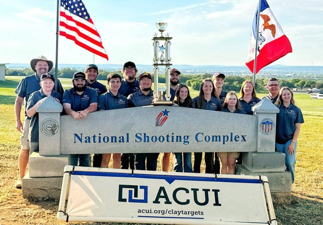 Acui Clay Target finishes runner-up in Division II All-American discipline ...