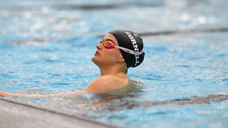 Carly Reed Swimmer Big Red Remains In Sixth Place After Day Two Of The Ivy League ...