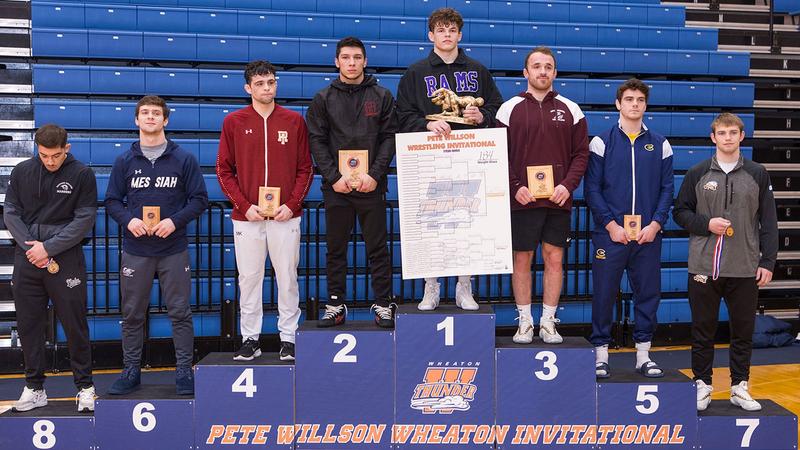 Wheaton Rams McLaren claims 184-pound title; Rams top 100-point mark at Wheaton ...