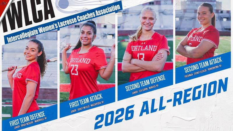 Four Red Dragons Named to IWLCA All-Region Team - SUNY Cortland Athletics