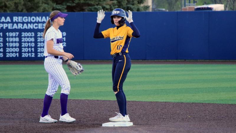 Golden Bear softball’s season ends with NSIC Tournament loss to Winona ...