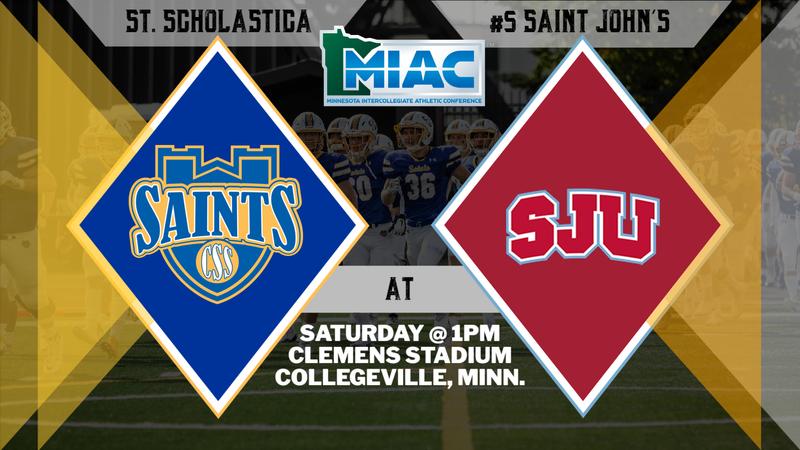 Football Faces Fifth-ranked Saint John’s Saturday - The College of St ...