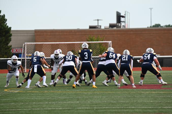 Football Secures the Win in a Dramatic Fourth Quarter - The College of ...