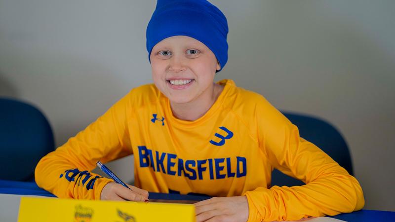 Team IMPACT Helps CSUB Volleyball Sign 10-Year-Old - California State ...