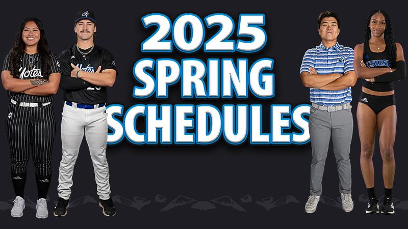 CSUSB Athletics Announces Spring 2025 Schedules - California State ...
