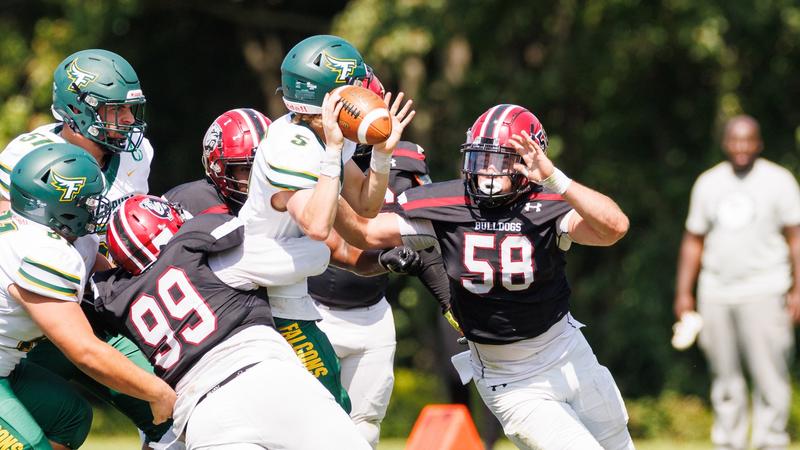 Football Bested By Curry, 47-14 - Dean College