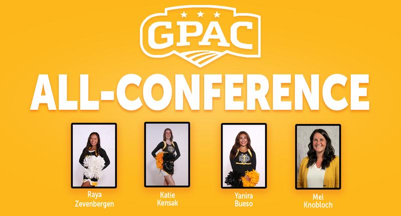 GPAC Cheer & Dance Honors Announced - Dordt University