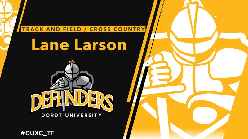 Lane Larson Men's Cross Country / Track Commit | Lane Larson - Dordt University