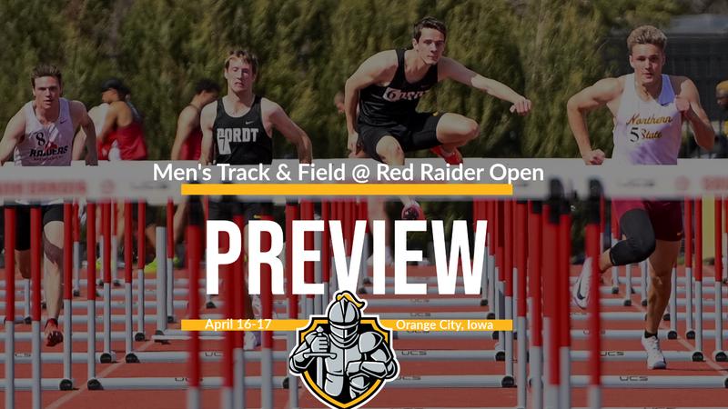 Men's Track and Field Preview - Red Raider Open - Dordt University