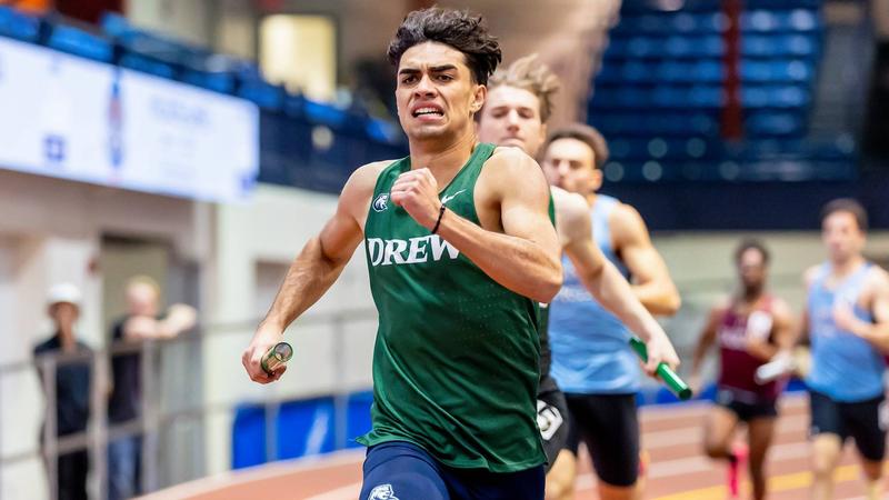 Drew Track Men’s Track & Field Competes in Inaugural Meet - Drew University Athletics