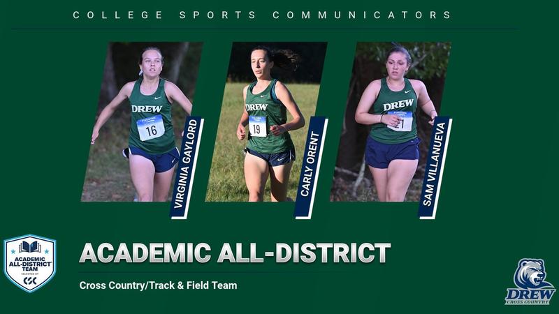 Drew Track Ranger Harriers Named Academic All-District - Drew University Athletics