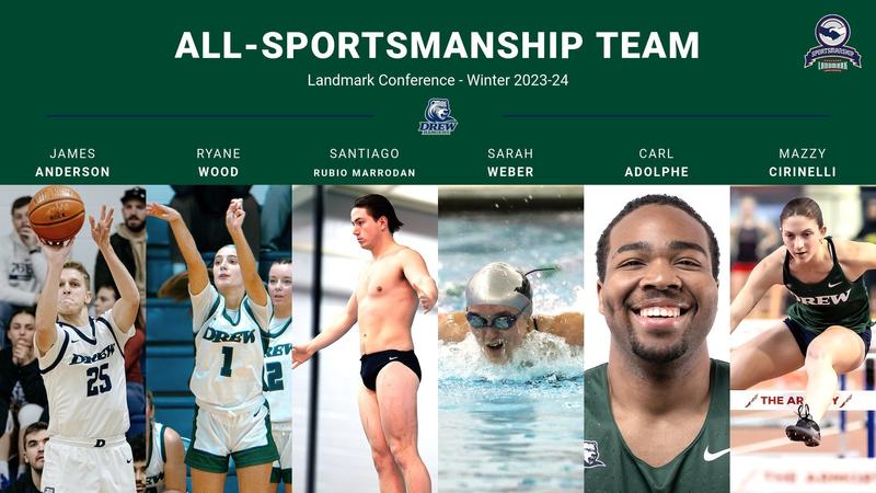 Drew Rangers Six Named to Winter All-Sportsmanship Team - Drew University Athletics