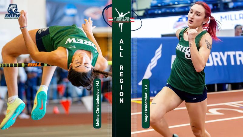 Drew Track Christodoulou, Hendershot Named Drew’s First-Ever All-Region Track ...