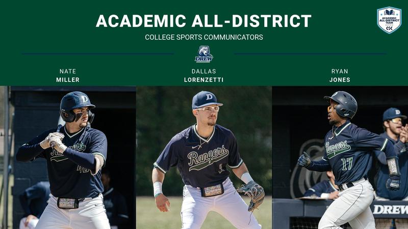 Drew Track Three Rangers Named Academic All-District - Drew University Athletics
