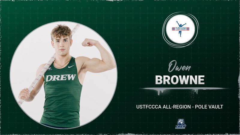 Drew Track Browne Becomes First All-Region Performer For Drew Men’s Track & Field ...