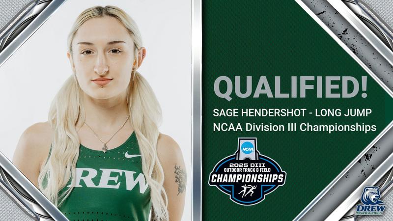 Drew Track Hendershot Becomes Drew’s First-Ever National Qualifier in Outdoor ...