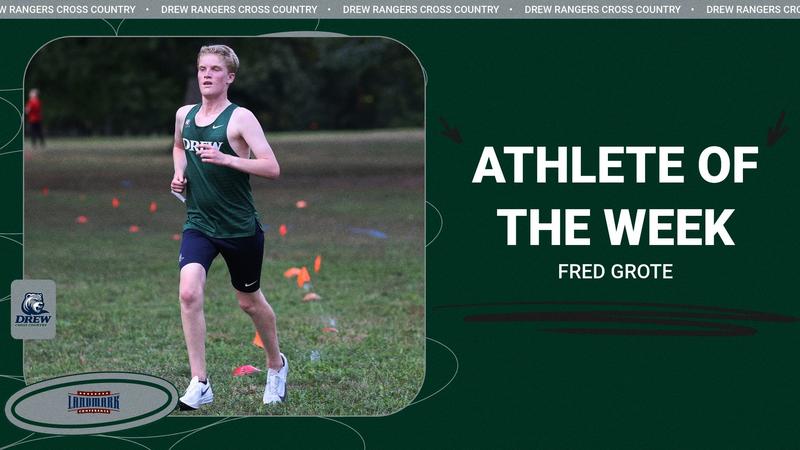 Jonathan Grothe Grote Named Landmark Conference Athlete of the Week - Drew University ...