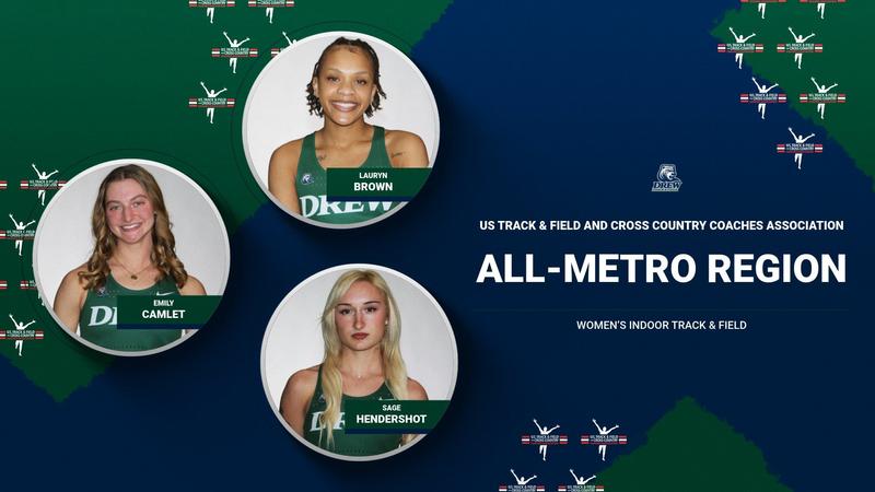 Drew Track Trio From Women's Indoor Track & Field Named All-Region - Drew ...