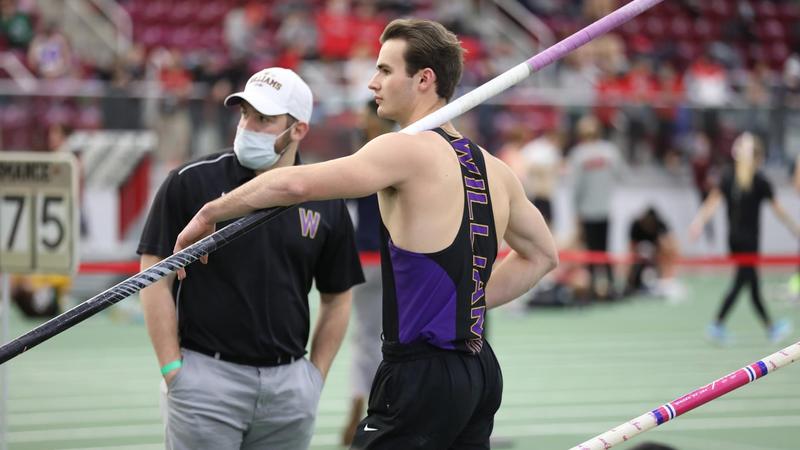 Adrian Riley Track Riley Breaks School Record at Carla Coffey Invitational - Williams College