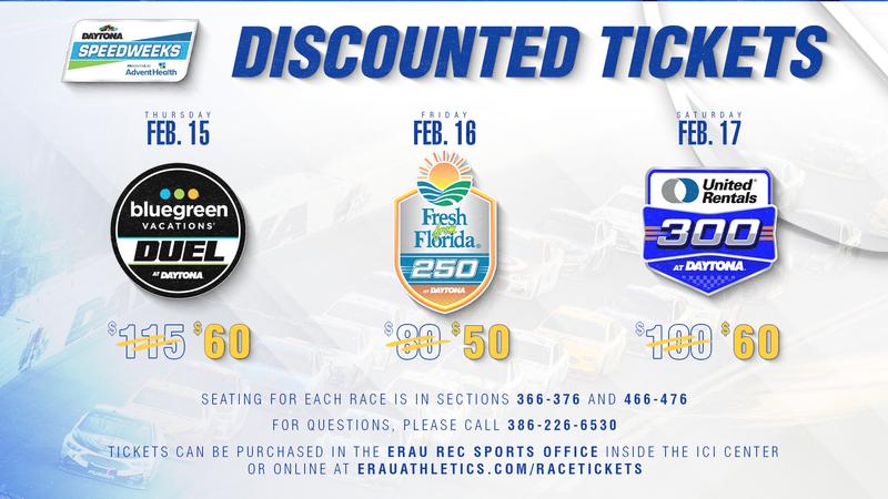Embry Riddle Event Embry-Riddle Offering Discounted Tickets to Speedweeks Events - Embry ...