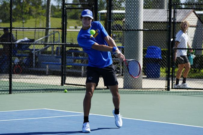 Tom Forest Embry Riddle Men's Tennis Blanks St.Thomas in First Game of the Season - Embry ...