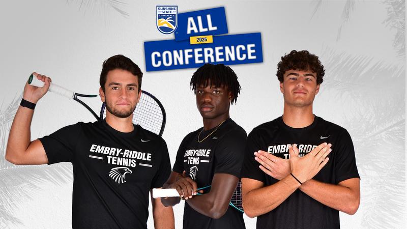 Embry Riddle Tennis Igbinovia, Rosellini, Diaz Rodrigo Headlines Eagles’ SSC Tennis Honors ...