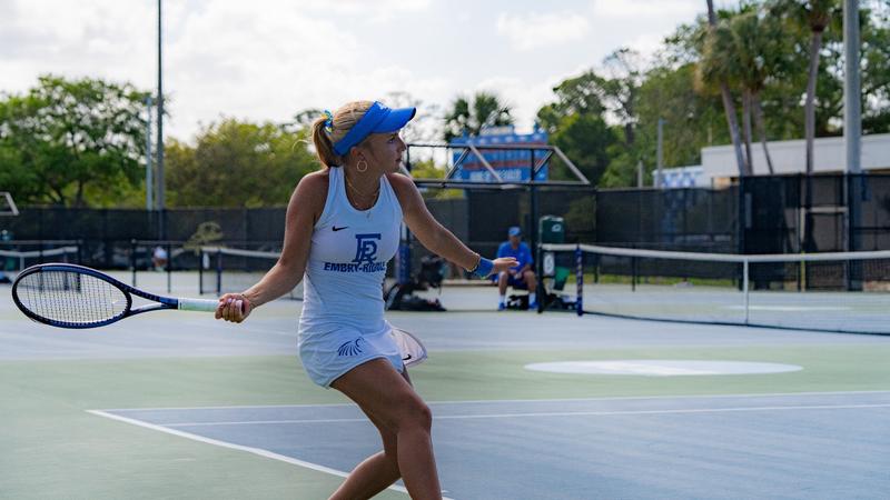 Embry Riddle Tennis Women’s Tennis Continues to Roll, Defeats No. 12 Lynn, 4-3 - Embry ...