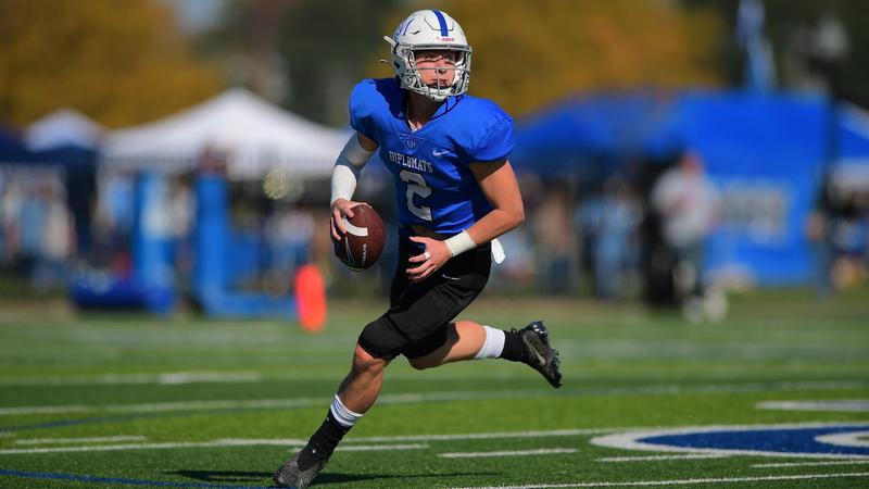 Terrell Rouse Football Overcomes Montclair State in OT, 31-25 - Franklin & Marshall ...