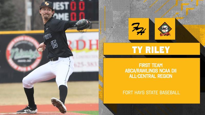 Nicholas Riley Baseball Coaches Name Riley First Team All-Region - FHSU Athletics