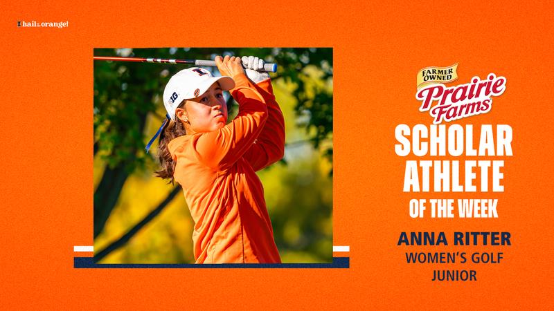 Anna L Ritter Scholar Athlete of the Week | Anna Ritter - University of Illinois ...
