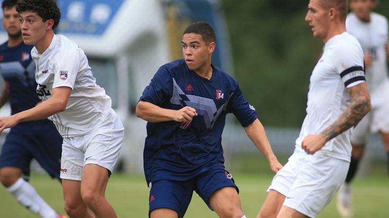 Interception leads to early FMU goal in 1-1 draw - Francis Marion ...