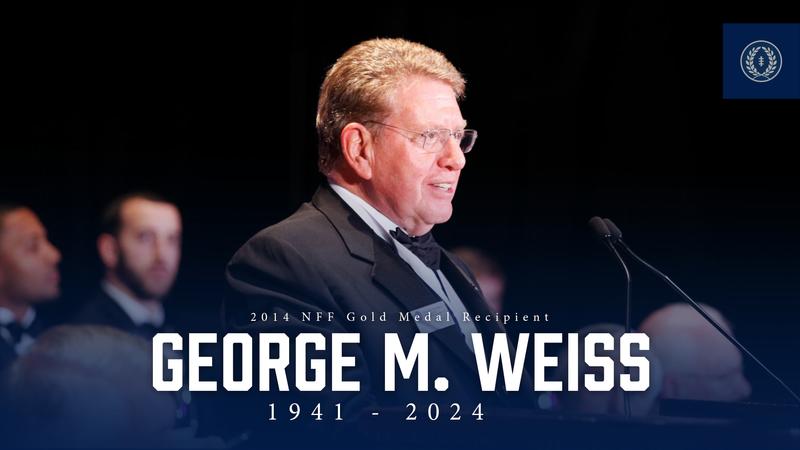 George Weiss NFF Gold Medal Recipient George M. Weiss Passes Away - National ...