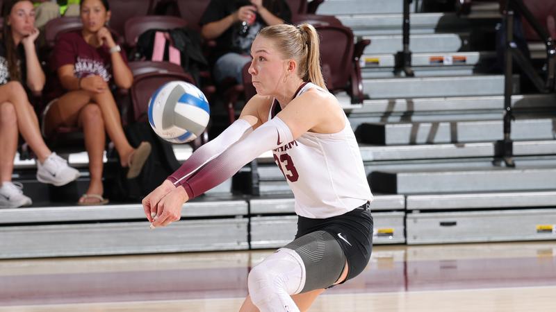 Squashed Window Volleyball Wins Third Straight - Fordham University Athletics