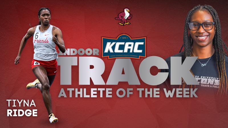 Keira Rogan Ridge earns third KCAC Women’s Indoor Track Athlete of the Week nod ...