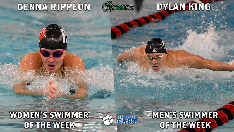 Brandon Rippeon King, Rippeon Sweep MEC Weekly Swimming Honors - Frostburg State ...
