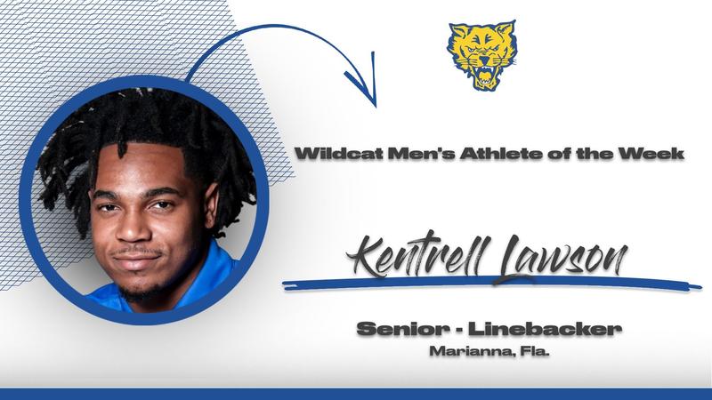 Lawson Named Wildcat Male Athlete of the Week - FVSU Athletics