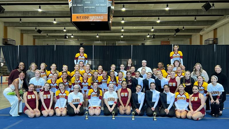 Spi Spi Rit Rit Cheer Gannon competitive cheer and dance teams close regular season with ...