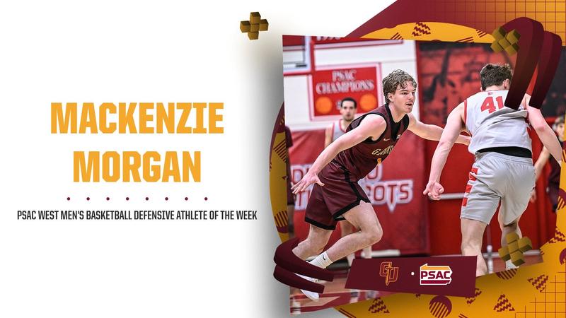 Kaleb Morgan Morgan Named PSAC West Men’s Basketball Defensive Athlete of the Week ...