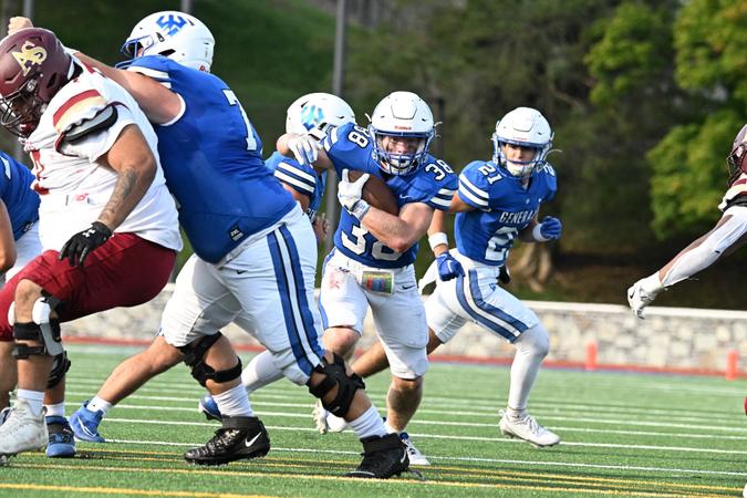 Marlin Reeves Offensive Barrage Helps Generals Soar Past Builders, 68-28 - Washington ...