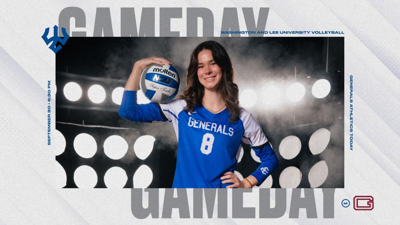 Marlin Reeves Generals Athletics Today | September 20 - Washington and Lee University