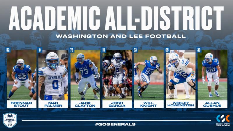 Marlin Reeves Eight Generals Selected to CSC Academic All-District Team - Washington ...
