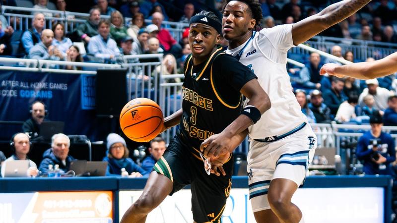 Patriots Drop 74-65 Contest at Rhode Island - George Mason University ...