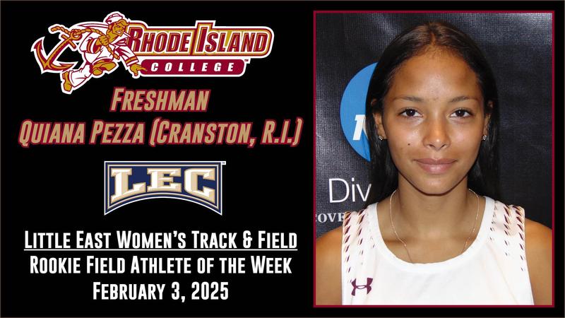 Fpezza Quiana Pezza Named Little East Women's Rookie Field Athlete of the Week ...