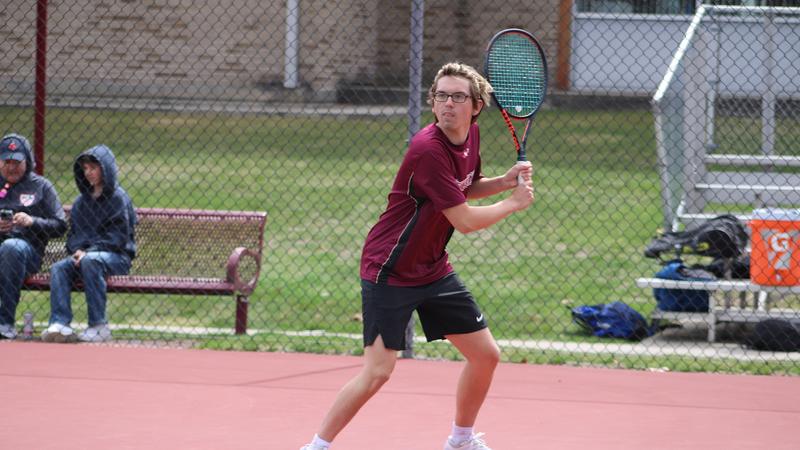 Ethan Rodricks Five Anchormen Named All-Little East in Men's Tennis - Rhode Island College