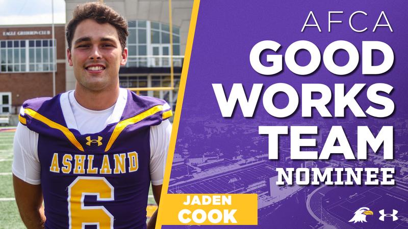 Cook Latest Eagle Football Player To Be Allstate AFCA Good Works Team ...
